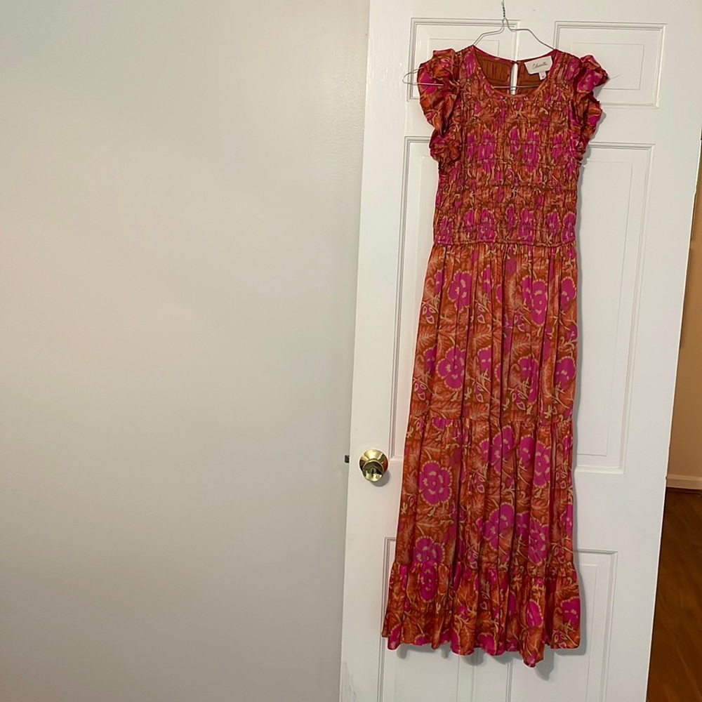 Giselle Ankle Dress in Floral Print